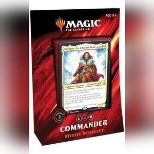 Magic: The Gathering Commander Deck - Mystic Intellect (Red).New, Factory-Sealed
